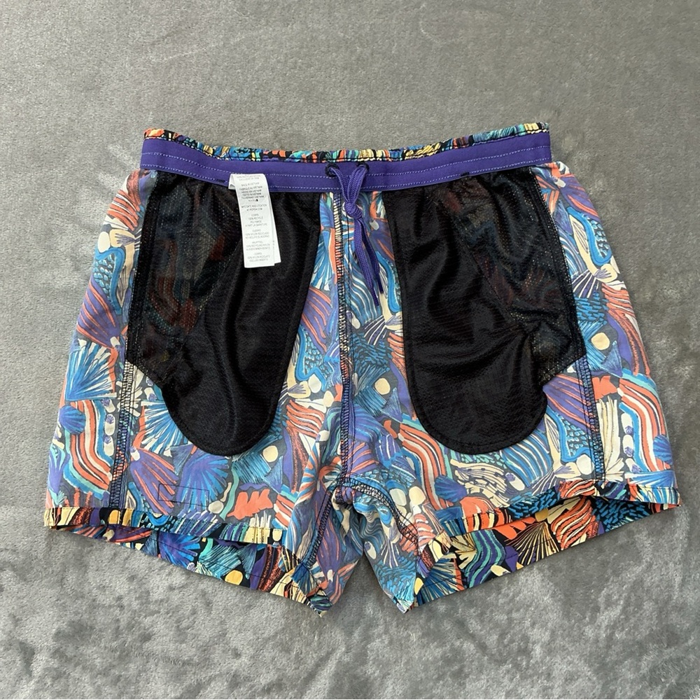 PATAGONIA Women’s BAGGIES 5" Swim SHORTS tropical Print size Small multi color - Picture 8 of 12